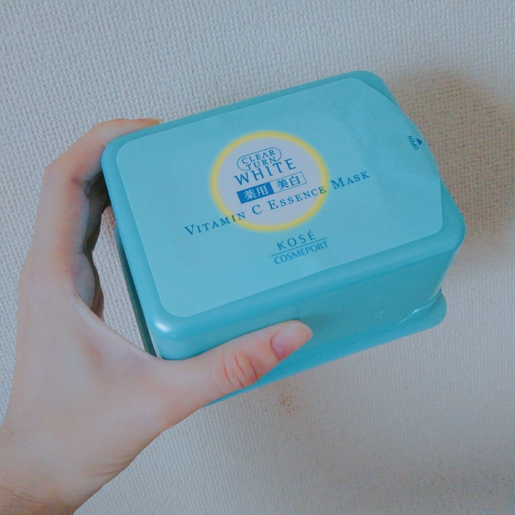 エッセンスマスク (ビタミンC)/クリアターン/シートマスク・パックを使ったクチコミ（1枚目）