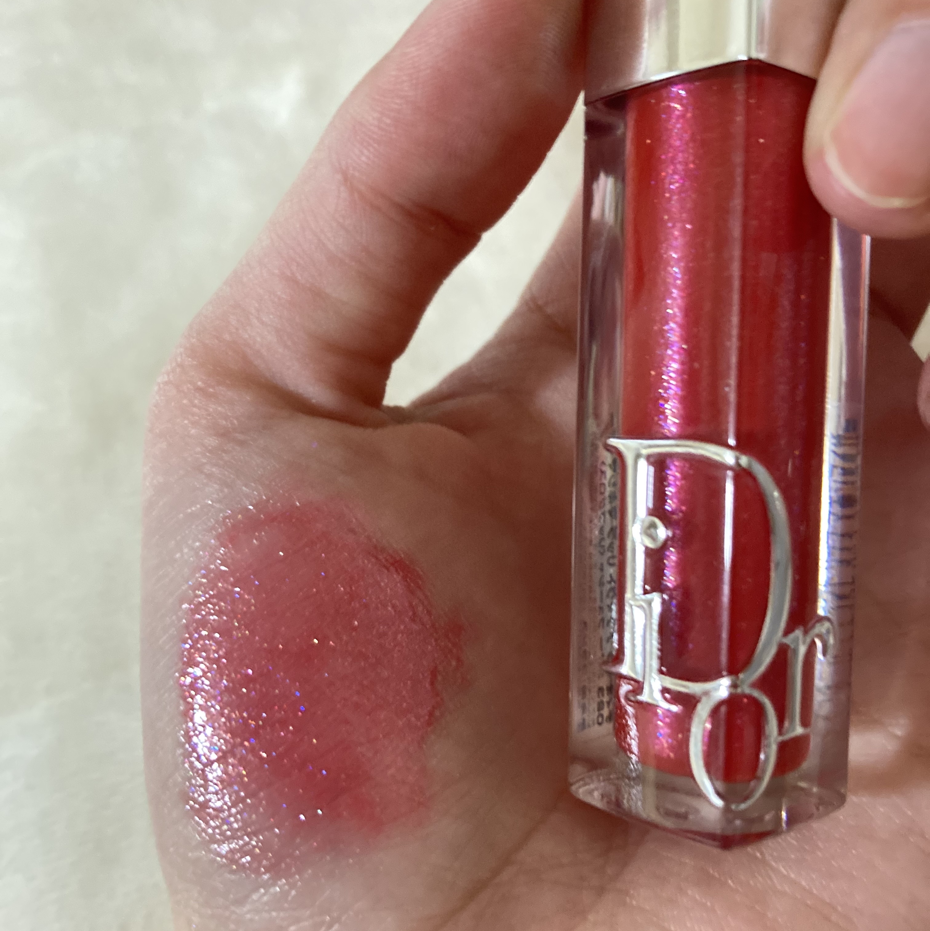 スーパーマットリップ＆チークマッド/INTO U/口紅を使ったクチコミ（3枚目）