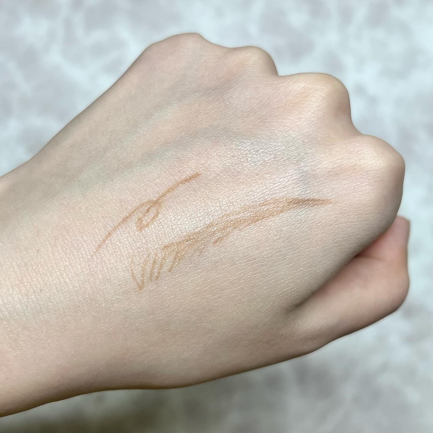 ウォータープルーフ アイブロウ(超極細芯)/FASIO/アイブロウペンシルを使ったクチコミ（3枚目）