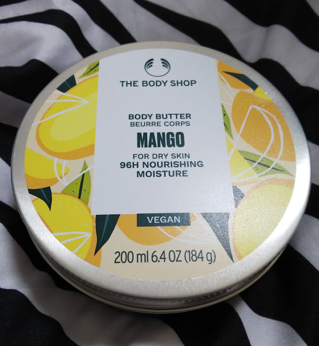ボディバター マンゴー/THE BODY SHOP/ボディクリームを使ったクチコミ（1枚目）
