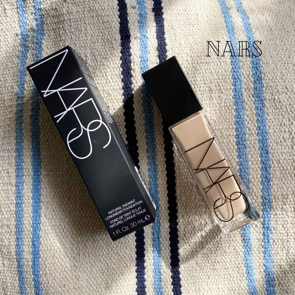 ナチュラルラディアント ロングウェアファンデーション 6601 MONT BLANC/NARS/リキッドファンデーションを使ったクチコミ（1枚目）