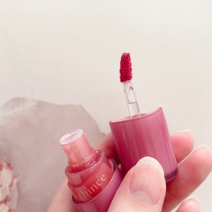 ロウグロウジェルティント/hince/リップティントを使ったクチコミ(2枚目)