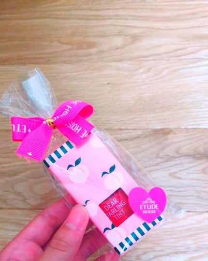 ゆうちんげーる on LIPS 「エチュードハウスのリップ自然にピンクに色づいてくれるからめちゃ..」(1枚目)