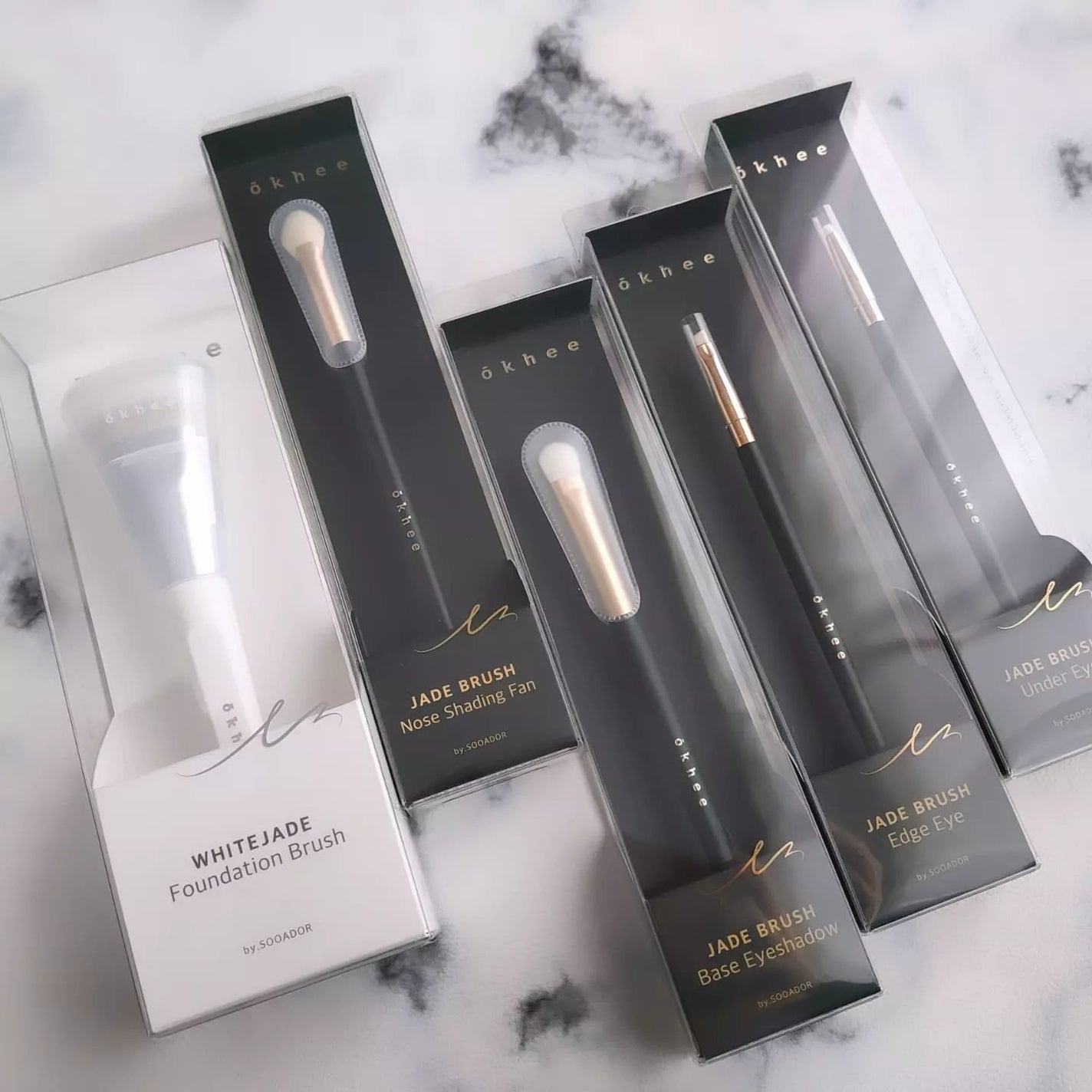 okhee 白玉ファンデーションブラシ/SOOA DOR/メイクブラシを使ったクチコミ(1枚目)