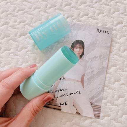 クリアサンスティック/By ttt./日焼け止めスティックを使ったクチコミ(2枚目)