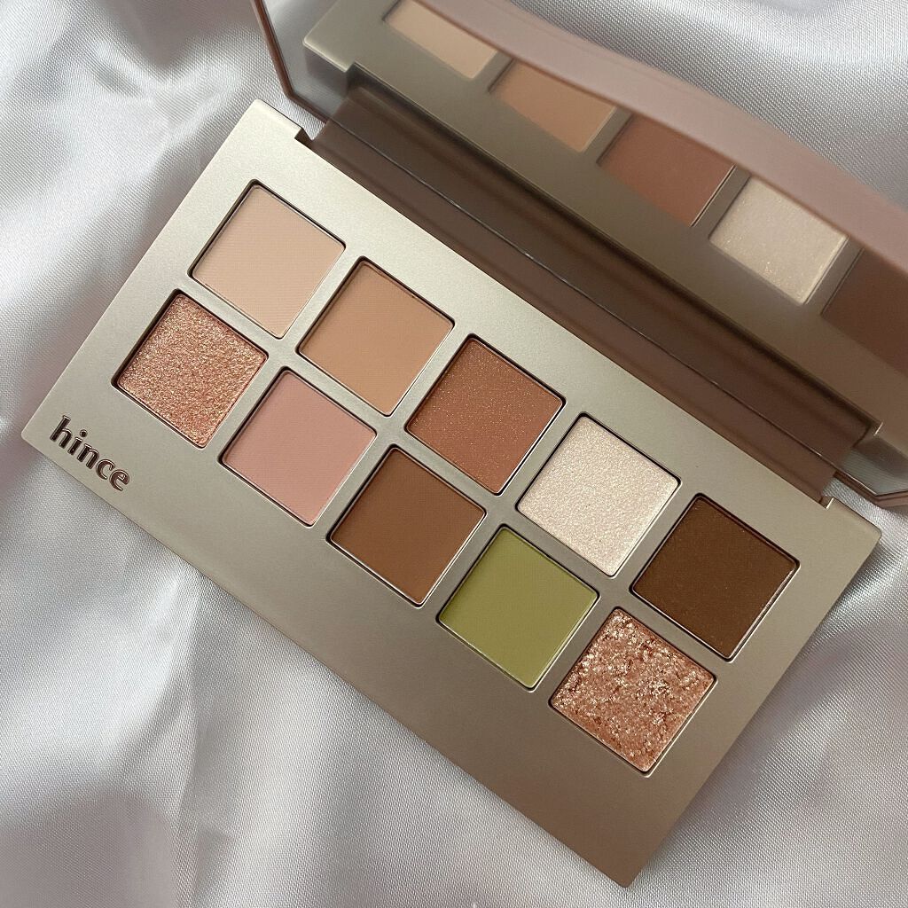 ニューデップスアイシャドウパレット/hince/アイシャドウパレットを使ったクチコミ(4枚目)