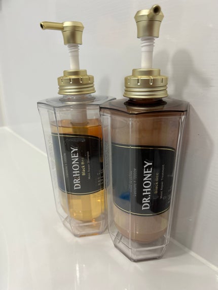DRハニー ブラックビー モイスト リペア シャンプー/ヘアトリートメント/DR.HONEY/市販シャンプーを使ったクチコミ(1枚目)
