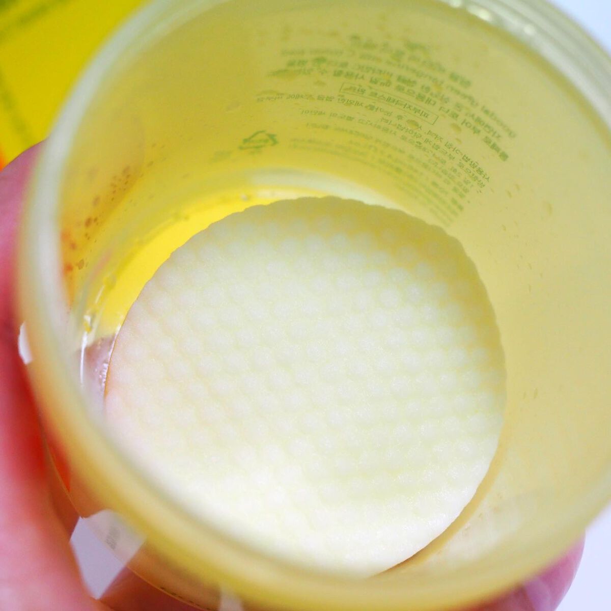 グリーンタンジェリン ビタCダークスポットケアパッド/goodal/トナーパッドを使ったクチコミ（3枚目）