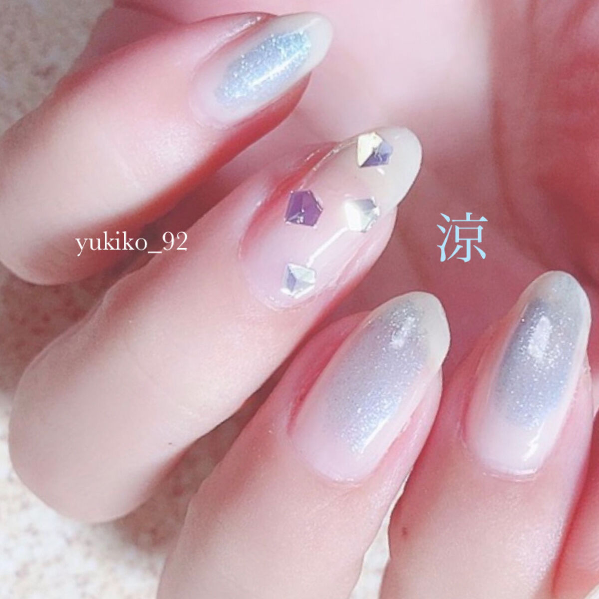 ネイルホリック Lagoon color BL921/ネイルホリック/マニキュアを使ったクチコミ（1枚目）