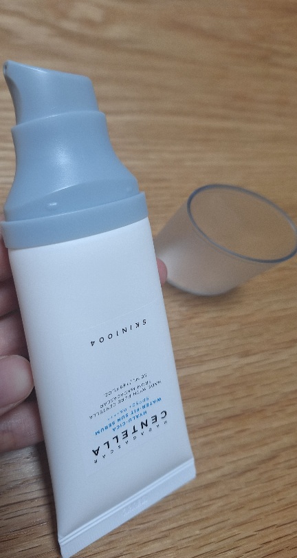 ヒアルーシカ ウォーターフィット サンセラム/SKIN1004/日焼け止めローションを使ったクチコミ（1枚目）