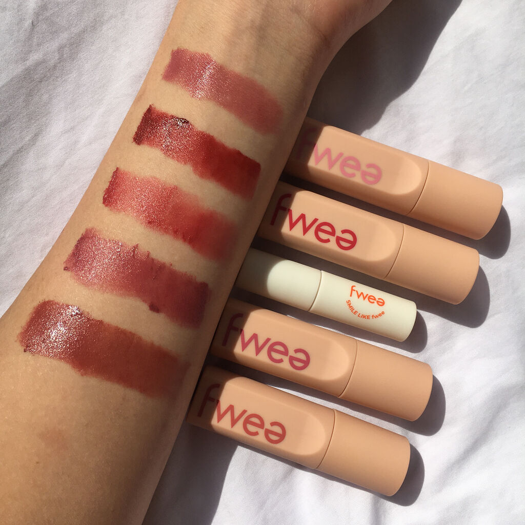 フィーティントスエード 02 ドライリハーサル/fwee/リップティントを使ったクチコミ（3枚目）