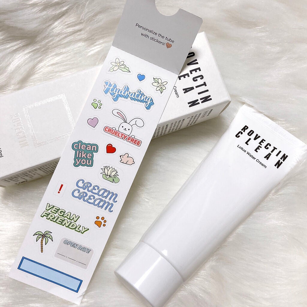 クリーン ロータスウォータークリーム/ロベクチン/フェイスクリームを使ったクチコミ(3枚目)