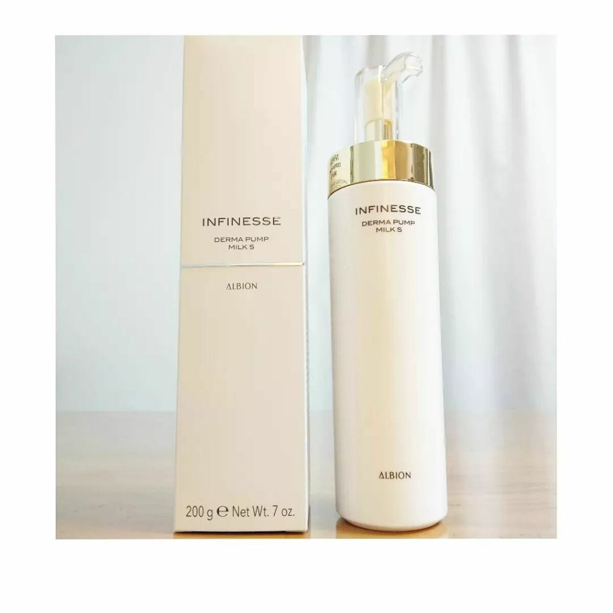 アンフィネス ダーマ パンプ ミルク S/ALBION/乳液を使ったクチコミ(1枚目)