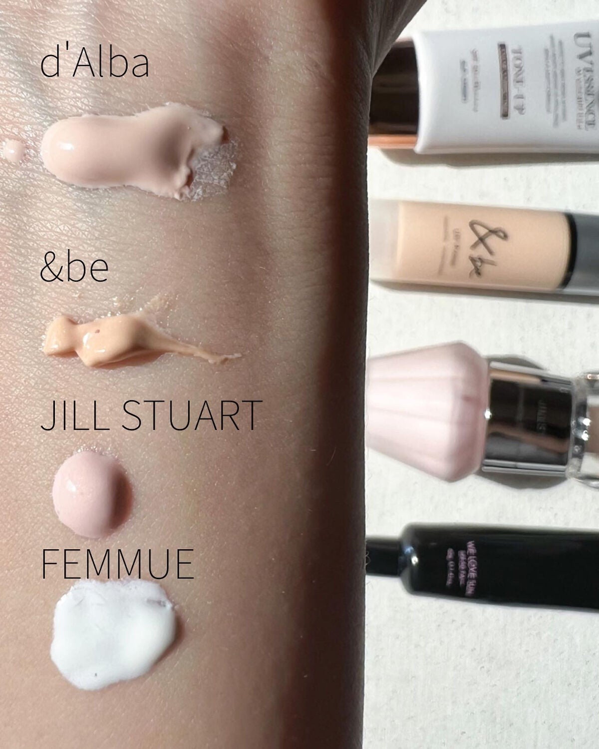 ウォータフルトーンアップサンクリーム/ダルバ/日焼け止めクリームを使ったクチコミ(2枚目)