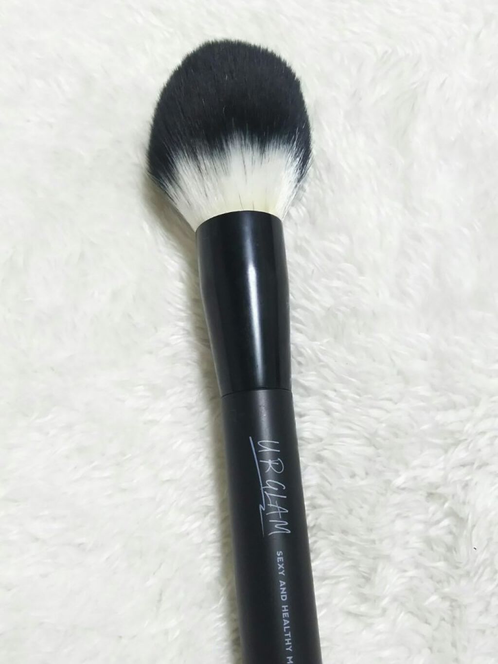 UR GLAM POWDER BRUSH/U R GLAM/メイクブラシを使ったクチコミ(1枚目)