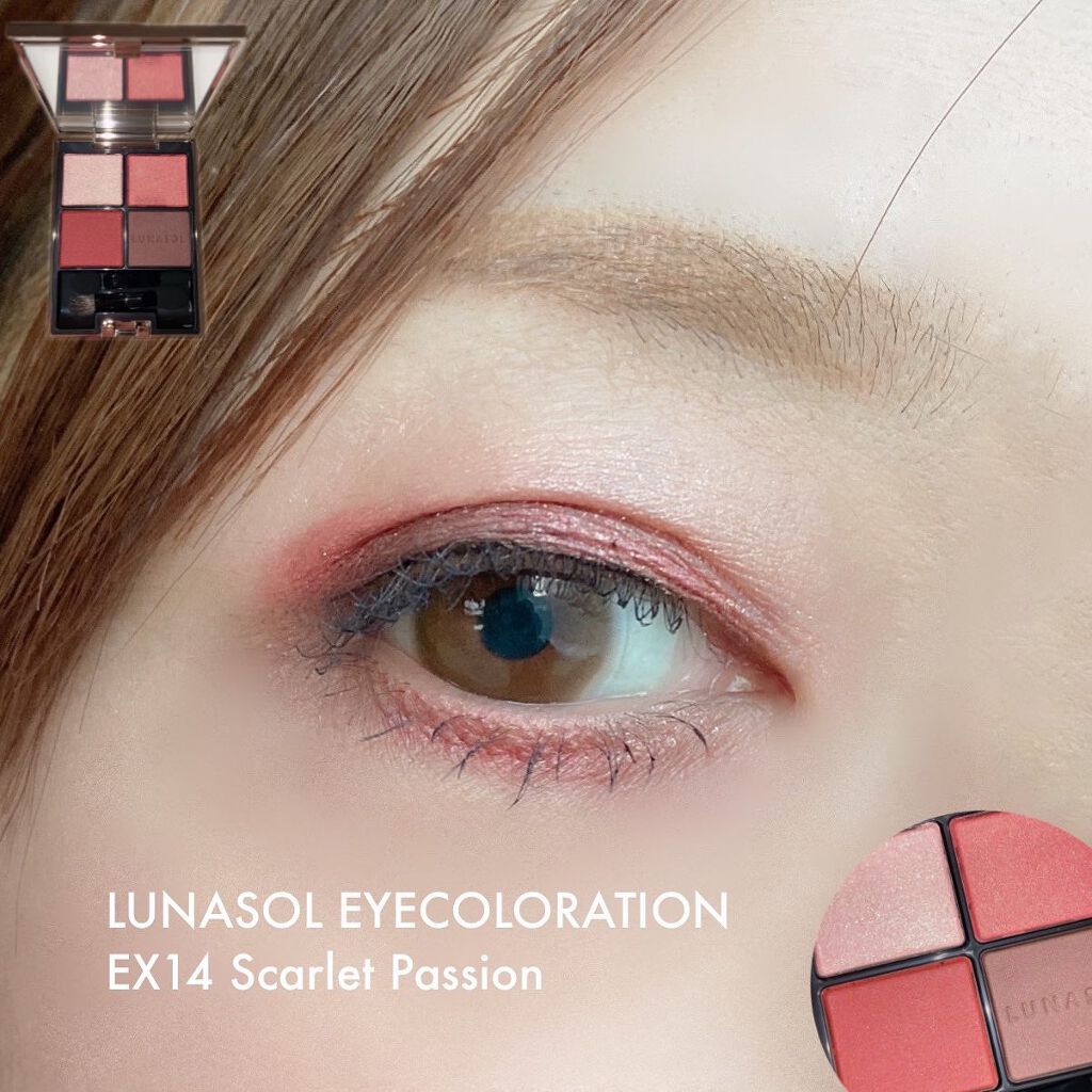 アイカラーレーション/LUNASOL/アイシャドウパレットを使ったクチコミ(1枚目)