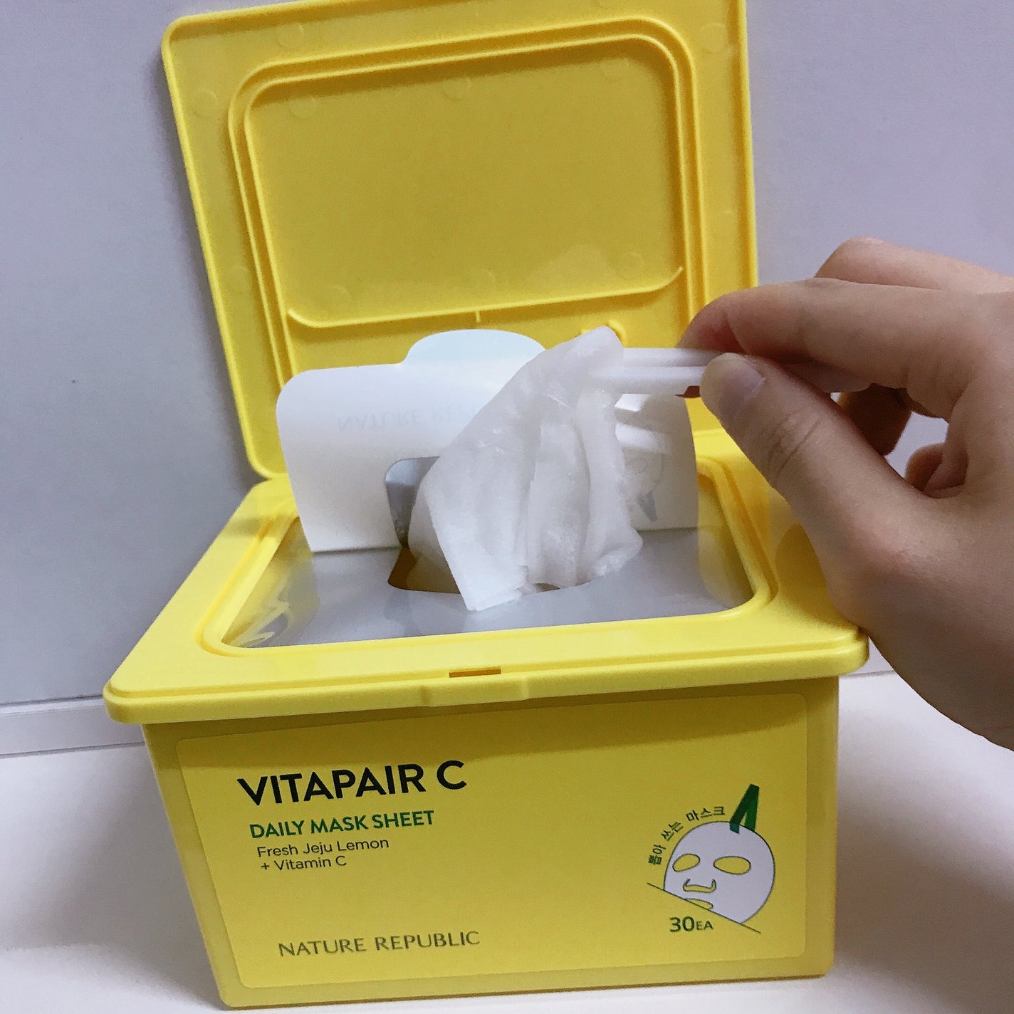 ビタペアCデイリーシートマスク/ネイチャーリパブリック/シートマスク・パックを使ったクチコミ(4枚目)