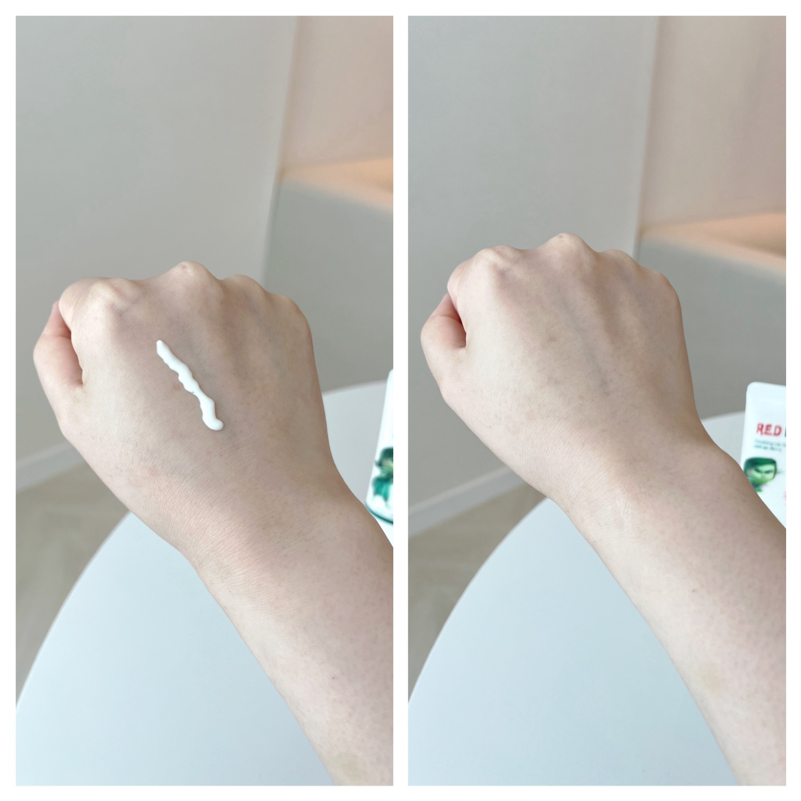 レッドブレミッシュスージングアップサン/Dr.G/日焼け止めクリームを使ったクチコミ（2枚目）