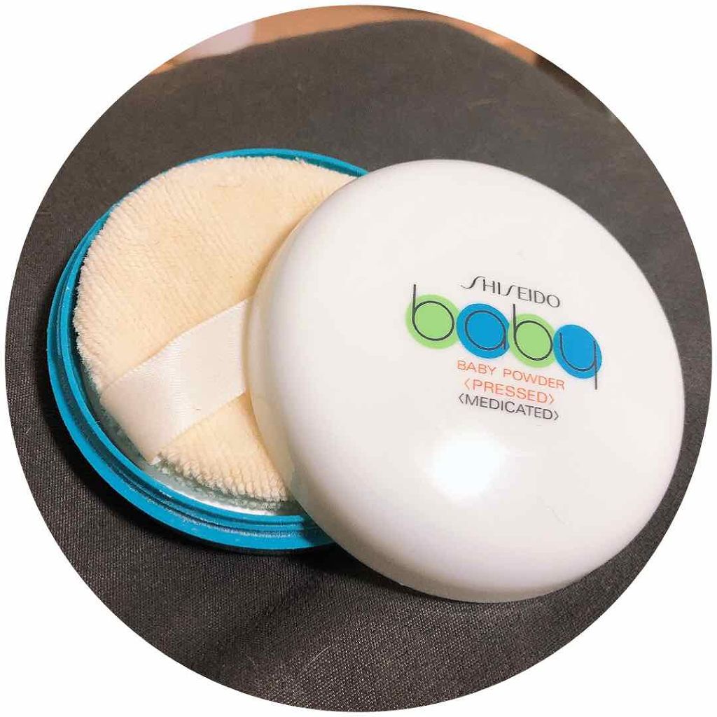 資生堂ベビーパウダー(プレスド)/ベビー/ボディパウダーを使ったクチコミ(2枚目)