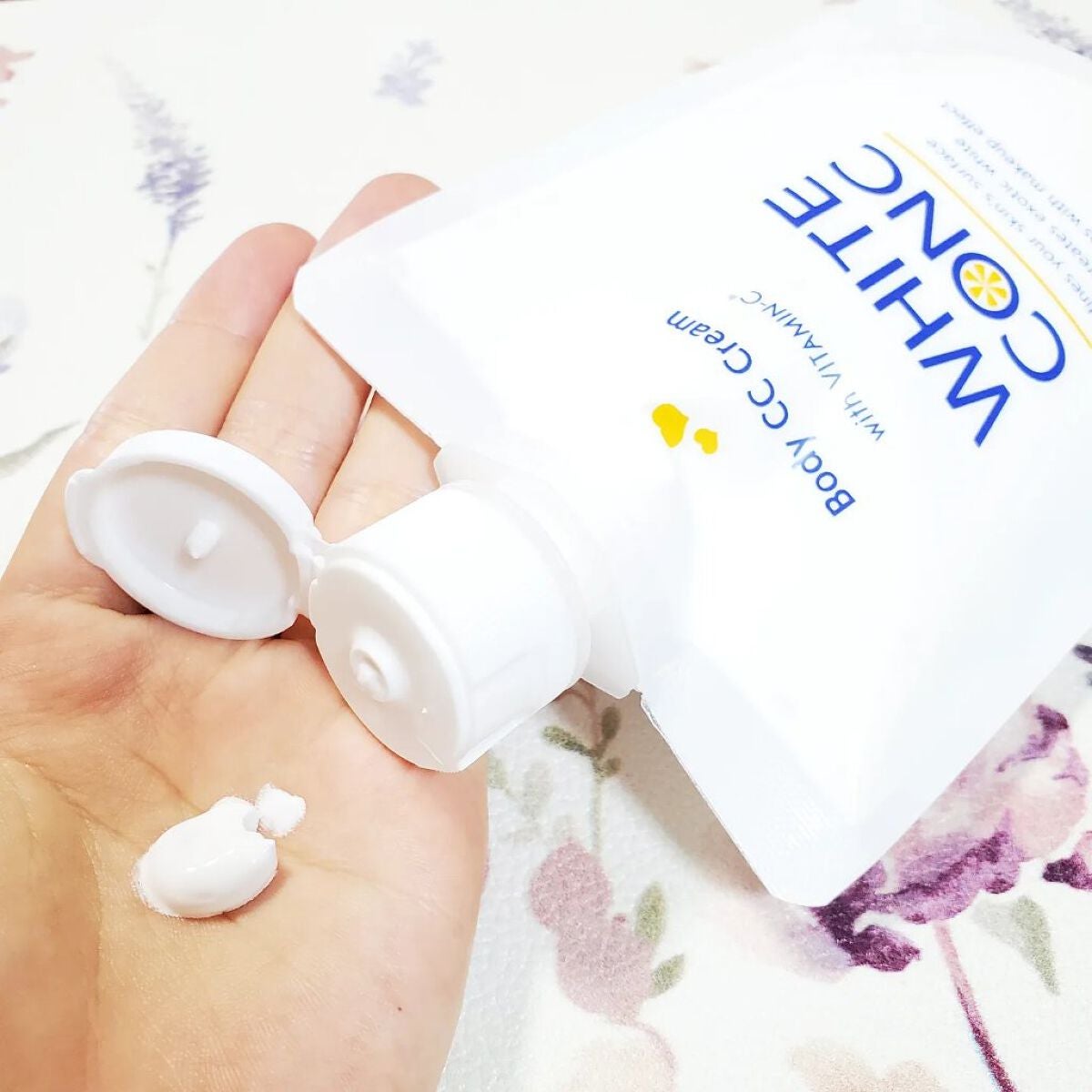 薬用ホワイトコンク ホワイトニングCC CII/ホワイトコンク/ボディクリームを使ったクチコミ(3枚目)