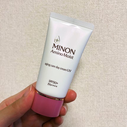 ミノン アミノモイスト エイジングケア デイクリームUV/ミノン/日焼け止めクリームを使ったクチコミ(1枚目)