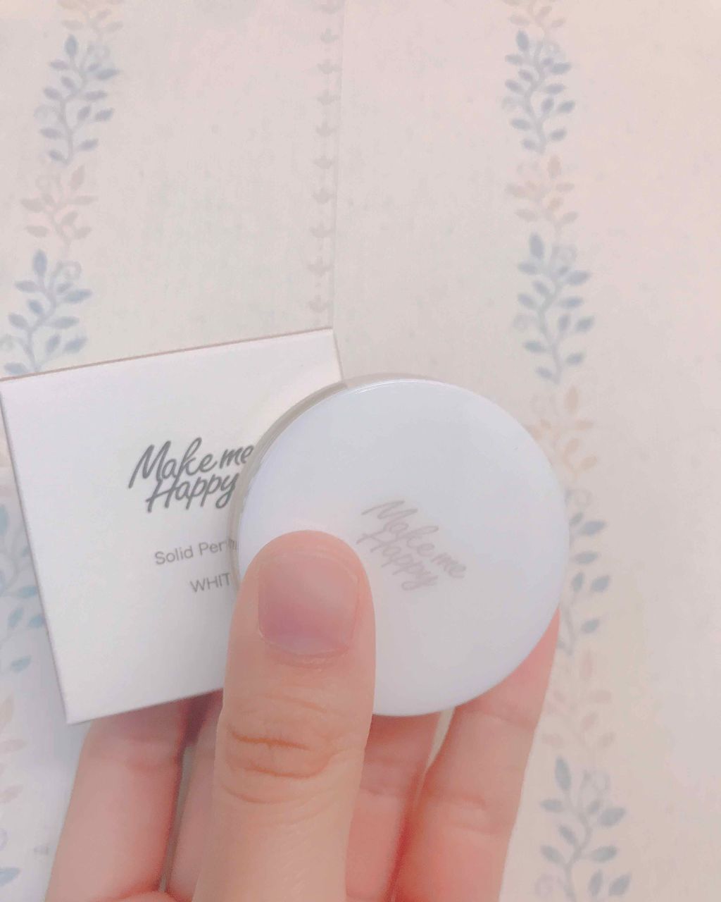 メイクミーハッピー ソリッドパフューム WHITE/キャンメイク/練り香水を使ったクチコミ（2枚目）