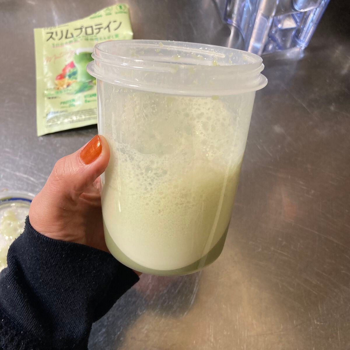 スリムプロテイン/vegie natural/ソイプロテインを使ったクチコミ(4枚目)