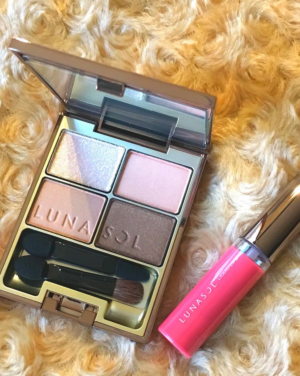 スキンモデリングアイズ/LUNASOL/アイシャドウパレットを使ったクチコミ(1枚目)