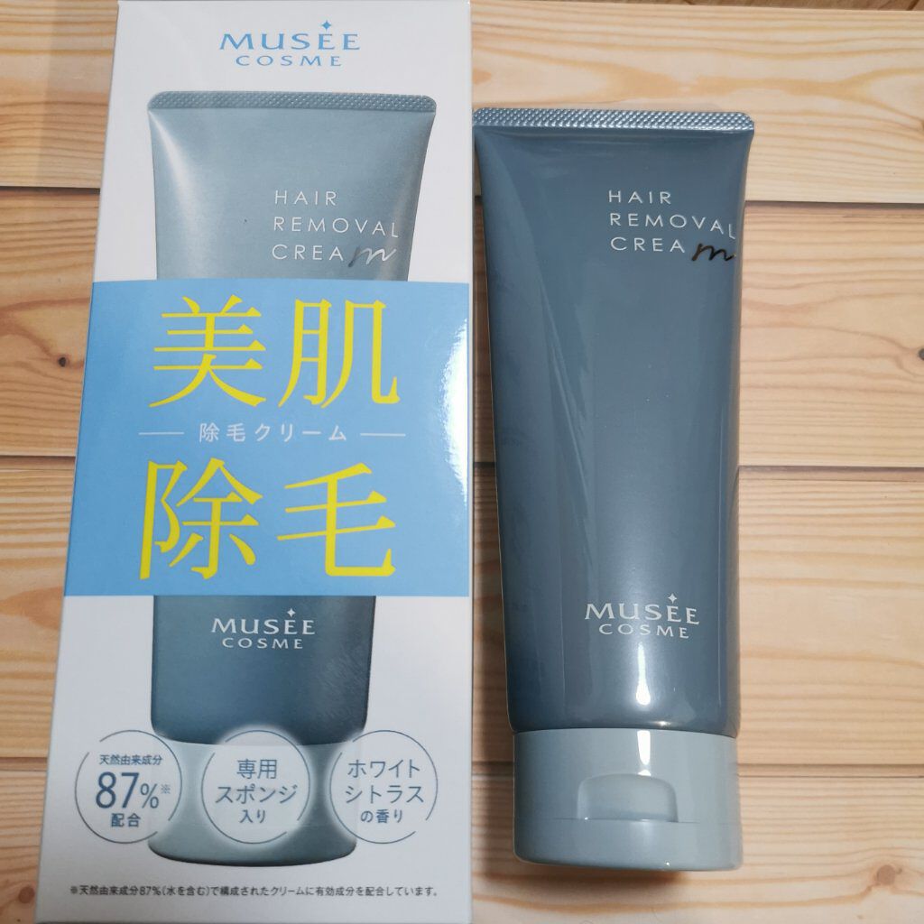 ミュゼコスメ メンズ 薬用ヘアリムーバルクリーム ホワイトシトラスの香り/ミュゼコスメ/除毛クリームを使ったクチコミ（2枚目）