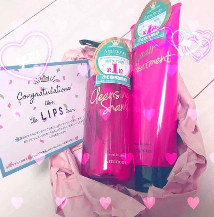 Aminous(アミナス) シャンプー/トリートメント/CONTRIBUTION/市販シャンプーを使ったクチコミ(1枚目)