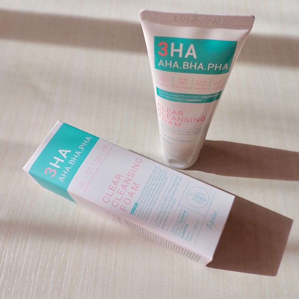 3HAクリアークレンジングフォーム/ESFOLIO/洗顔フォームを使ったクチコミ（2枚目）