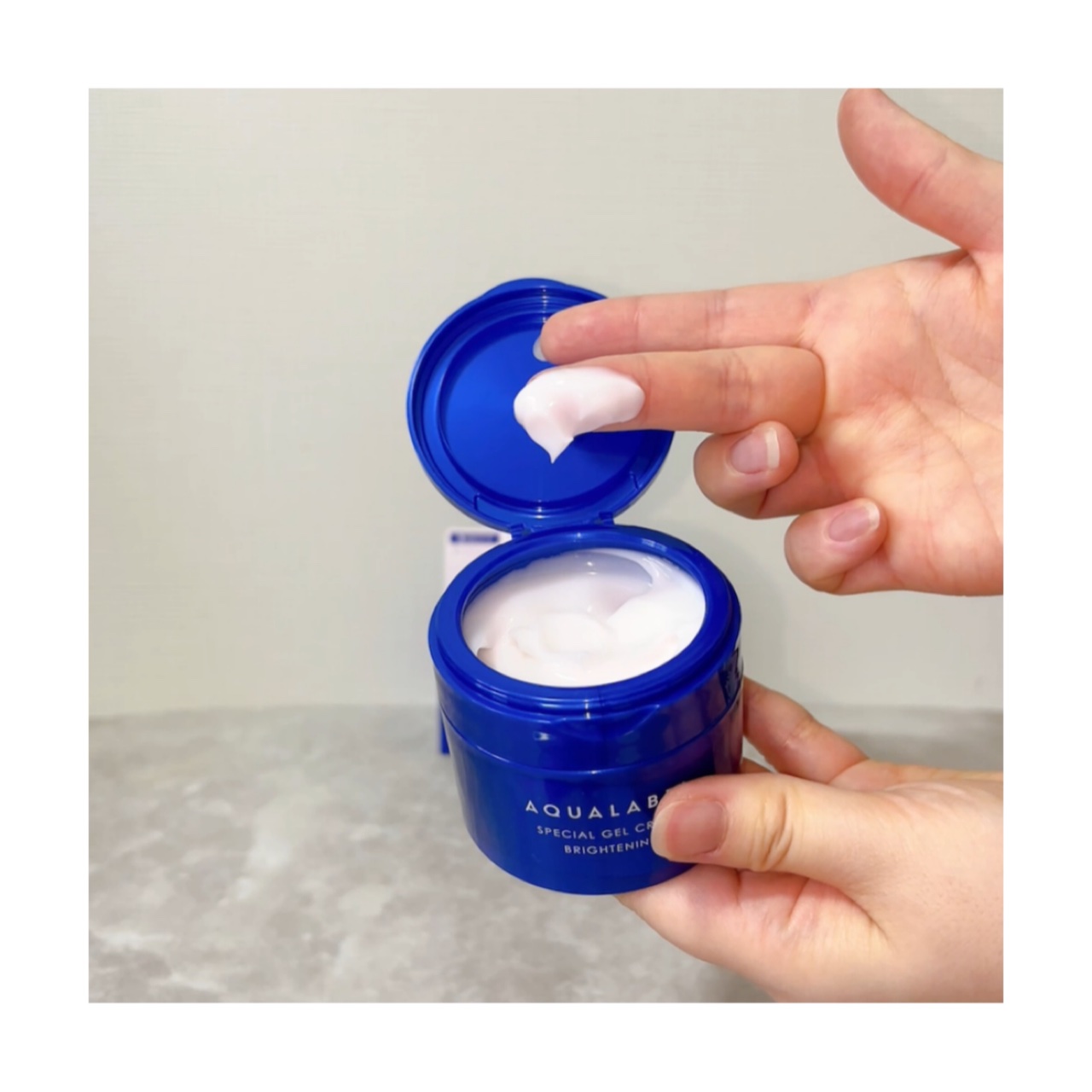 スペシャルジェルクリーム EX （ブライトニング） /アクアレーベル/オールインワン化粧品を使ったクチコミ（3枚目）