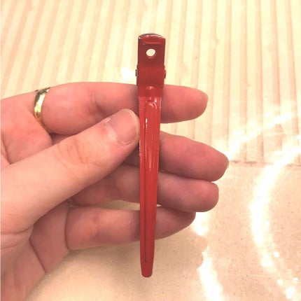 くちばしクリップ/セリア/ヘアアクセサリーを使ったクチコミ(1枚目)