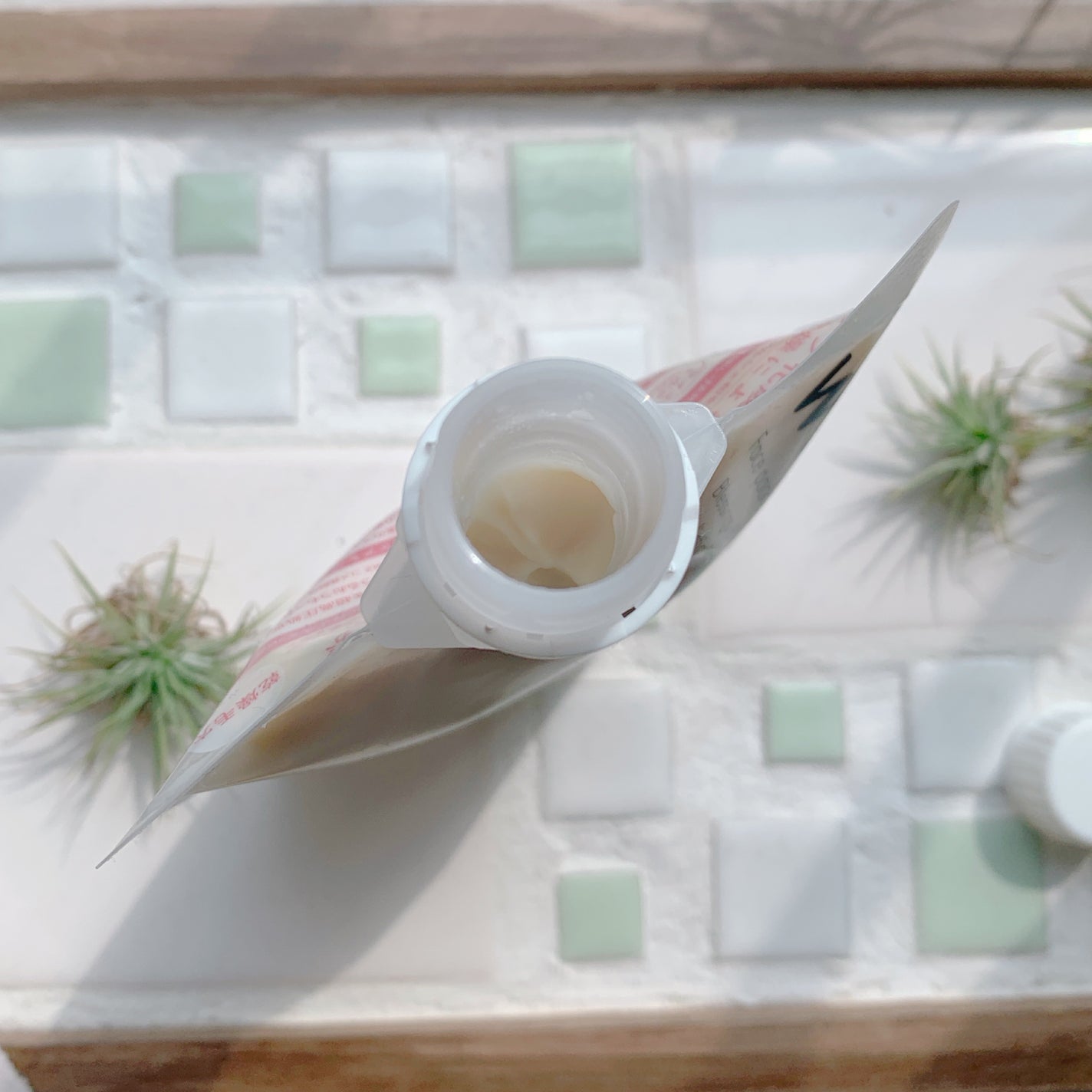 skinmarche WAOPLUS プラントベースミルクブースターマスク/ブレーンコスモス/洗い流すパック・マスクを使ったクチコミ(3枚目)