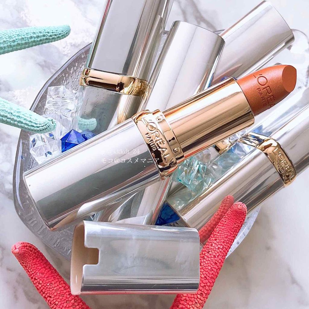 カラーリッシュ ルルージュ ヌードナクレ コレクション/ロレアル パリ/口紅を使ったクチコミ(1枚目)