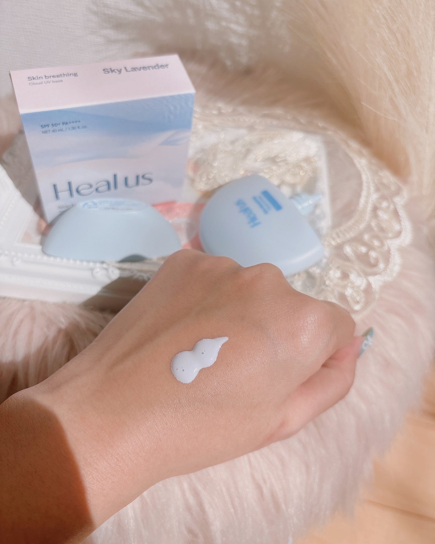 UVトーンアップベース/Healus/化粧下地を使ったクチコミ(3枚目)