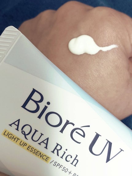 ビオレUV アクアリッチ ライトアップエッセンス/ビオレ/日焼け止めクリームを使ったクチコミ(3枚目)