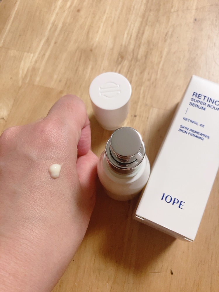レチノール スーパーバウンス セラム/IOPE/美容液を使ったクチコミ（2枚目）
