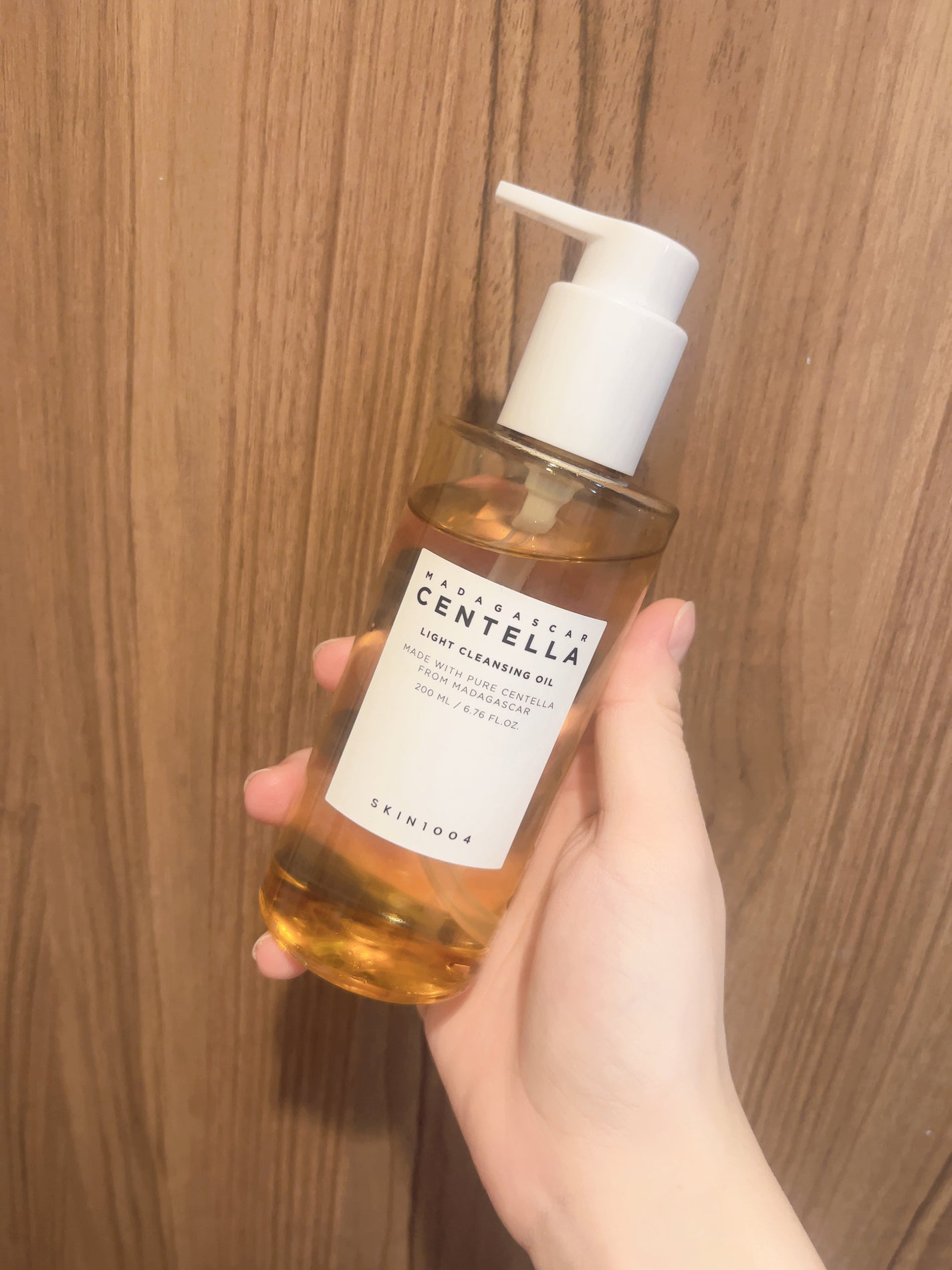 センテラ ライトクレンジングオイル/SKIN1004/オイルクレンジングを使ったクチコミ(1枚目)
