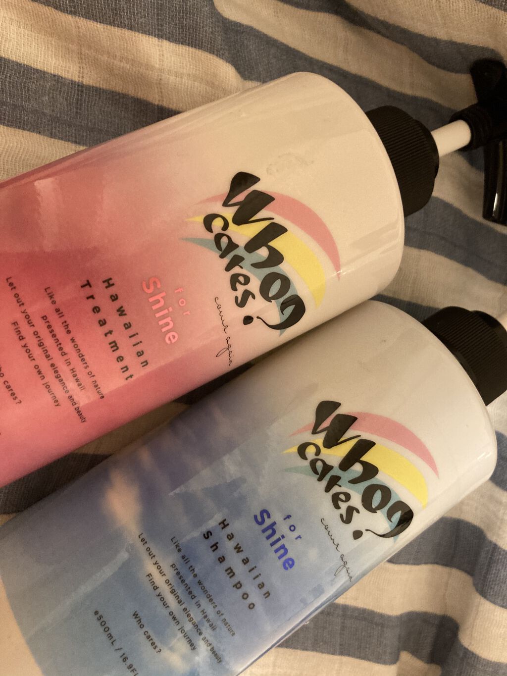 ハワイアンシャンプー＆トリートメント ＜シャイン＞/who cares?/市販シャンプーを使ったクチコミ（2枚目）