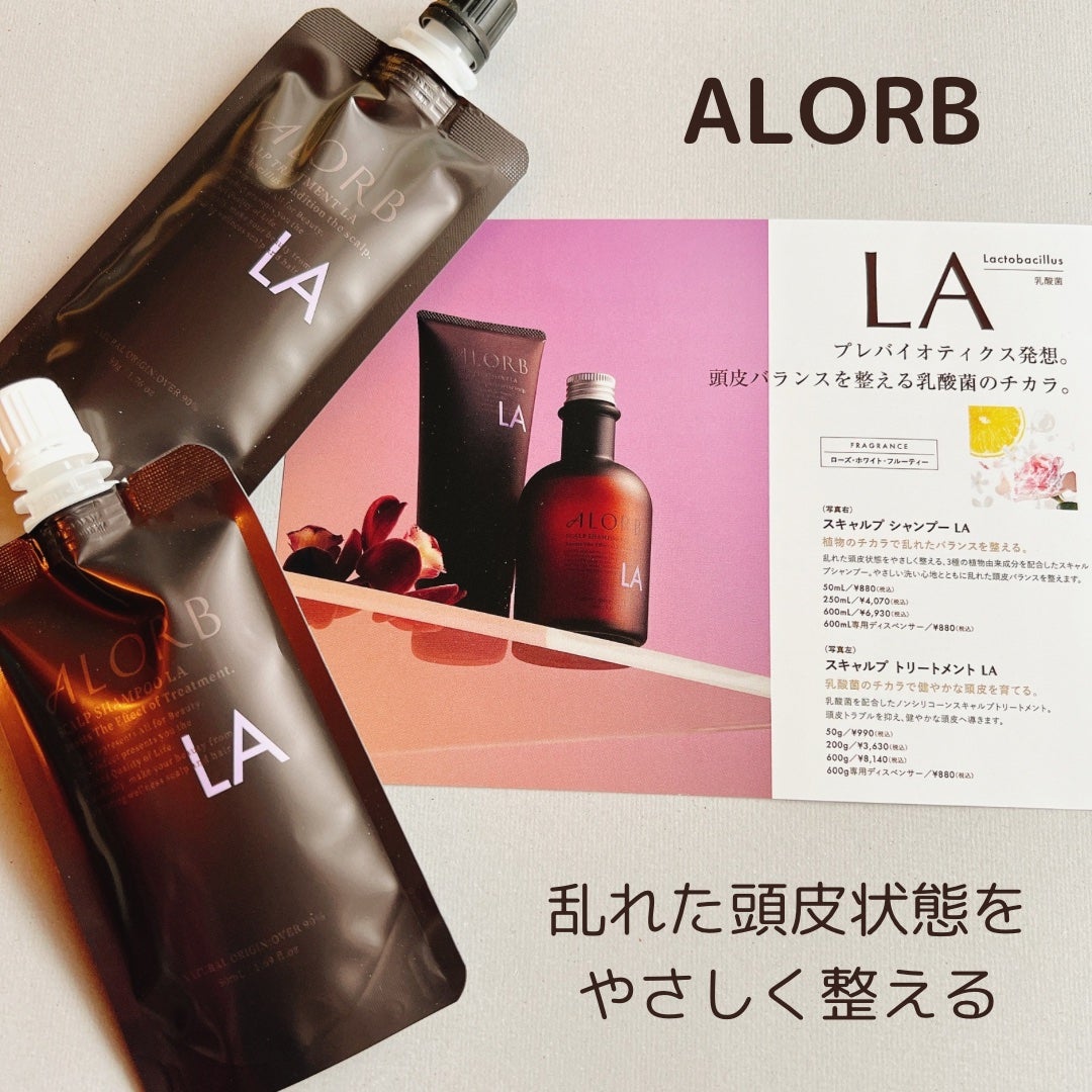 限定値下げ!新品正規購入品 アローブ ALORB LAシャントリセラムセット 限定サロンシャンプー】スキャルプシャンプーLA/トリートメント