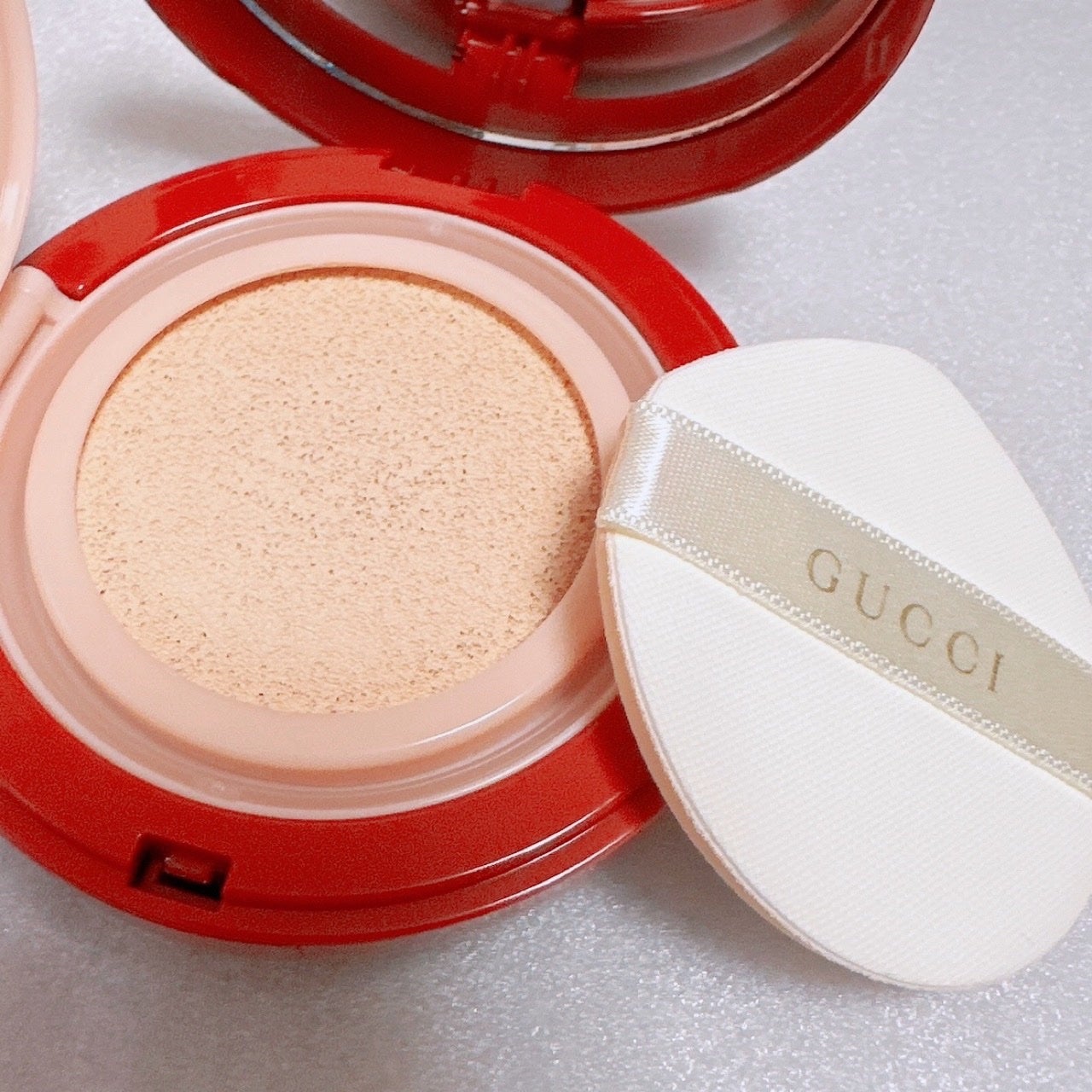 グッチ クッション ドゥ ボーテ/GUCCI beauty/クッションファンデーションを使ったクチコミ(2枚目)