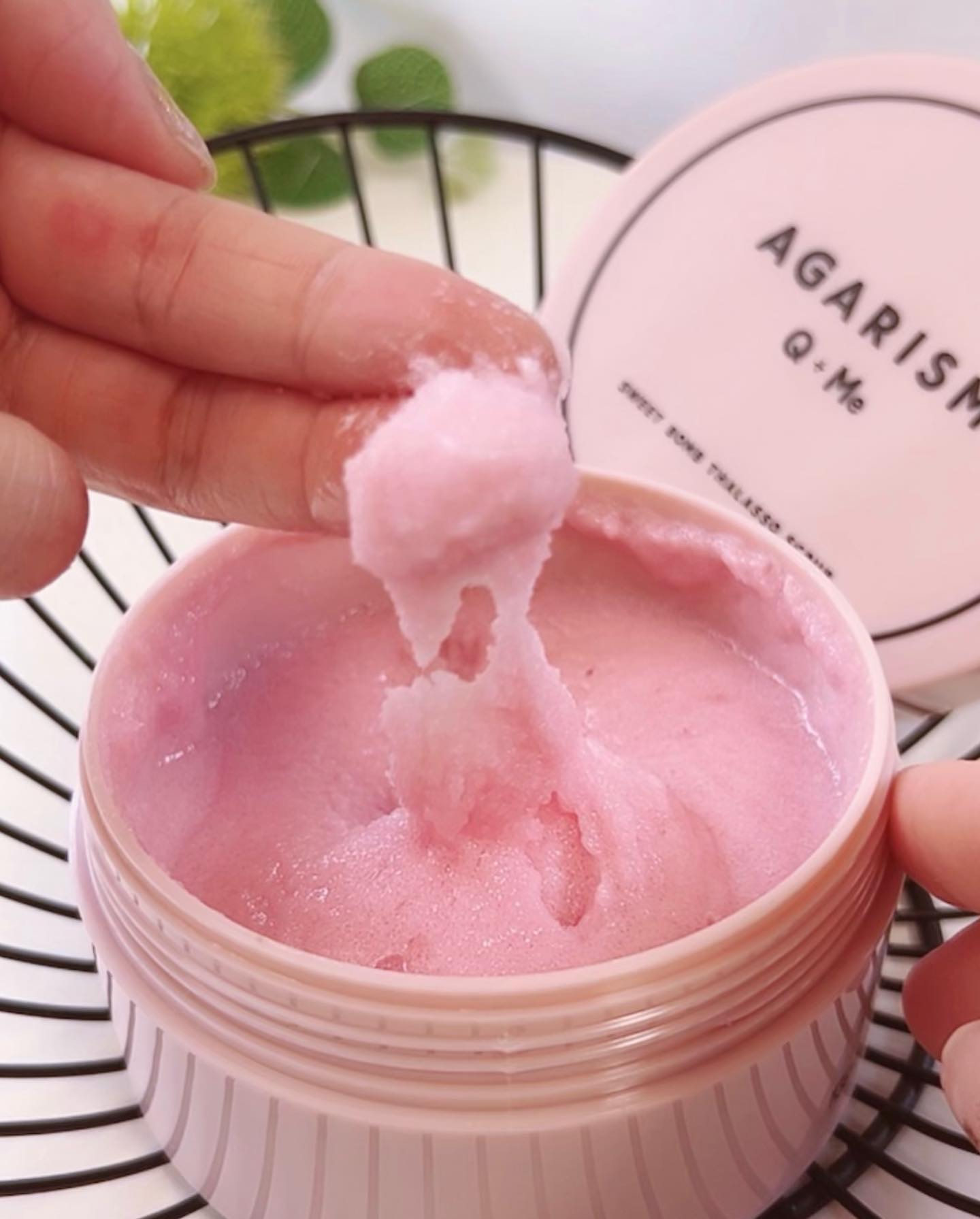 Q+Me スウィート ボム タラソ スクラブ/AGARISM/バストケア・ヒップケアを使ったクチコミ（3枚目）