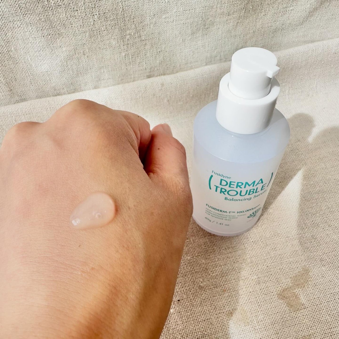 ダーマトラブルバランシングセラム/フシダイン/美容液を使ったクチコミ(5枚目)