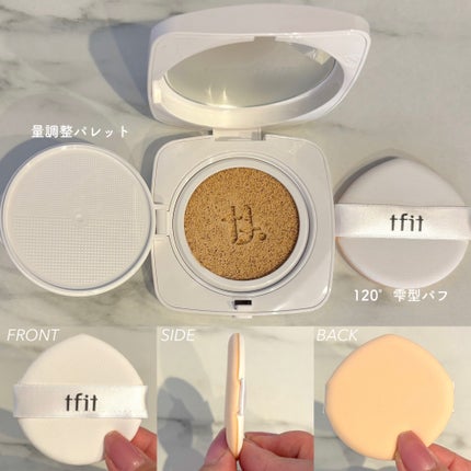 レイヤリングフィットカバークッションEX/TFIT/クッションファンデーションを使ったクチコミ(6枚目)