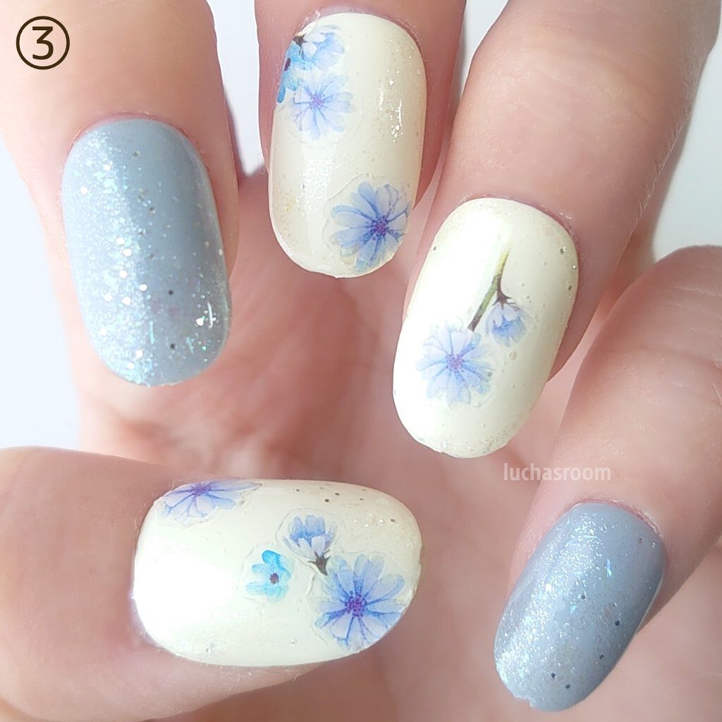 胡粉ネイル/上羽絵惣/マニキュア by るか @luchasroom