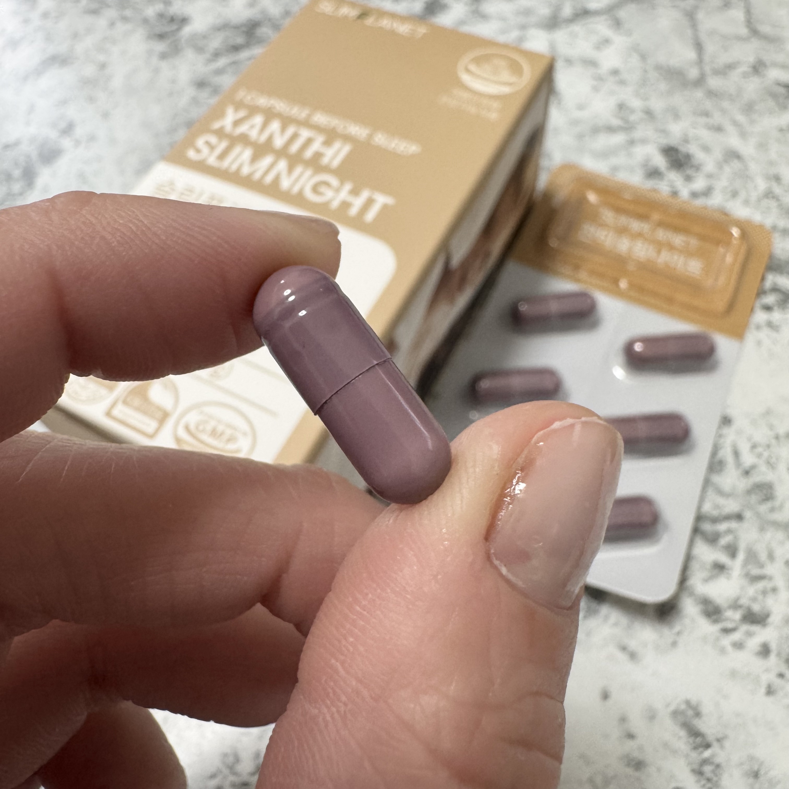 ザンシスリムナイト/SLIMPLANET/ボディサプリメントを使ったクチコミ（2枚目）