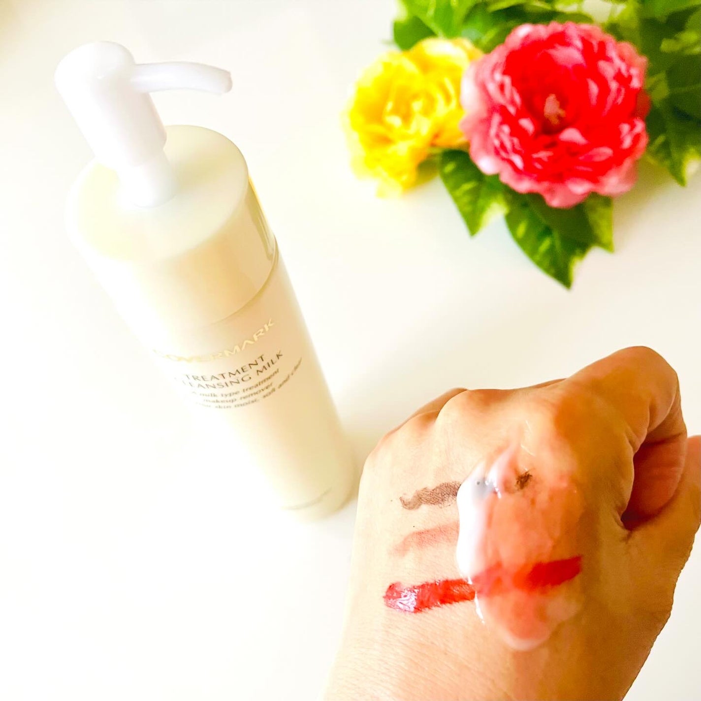 トリートメント クレンジング ミルク/COVERMARK/ミルククレンジングを使ったクチコミ(1枚目)