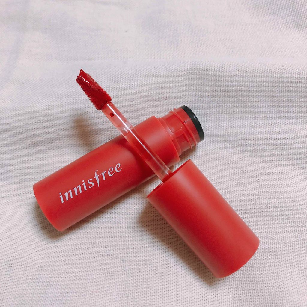 ビビッドコットン インクティント/innisfree/口紅を使ったクチコミ（1枚目）