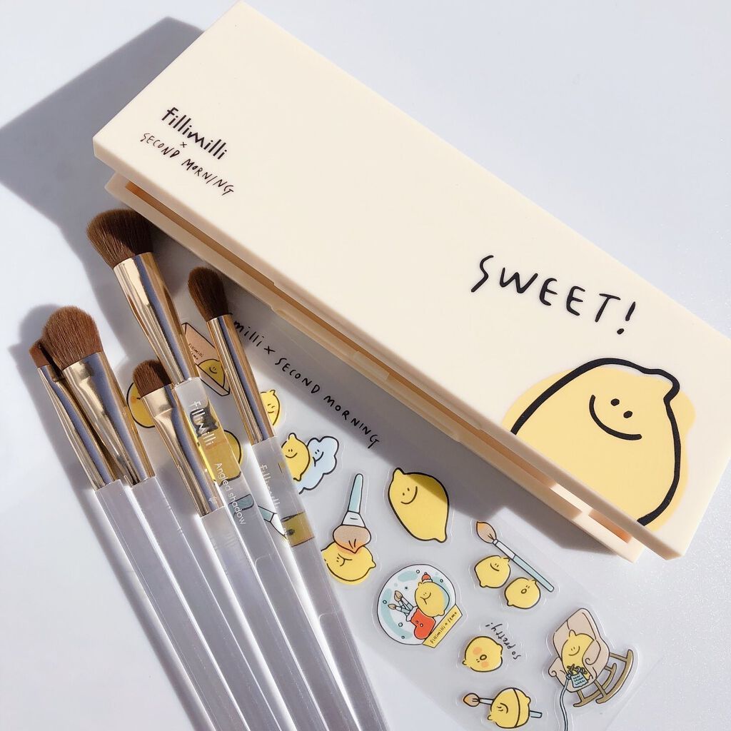 fillimilli アイメイクブラシセット/fillimilli/メイクブラシを使ったクチコミ（1枚目）